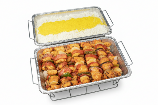 Chicken Kabob (Jojeh) Tray